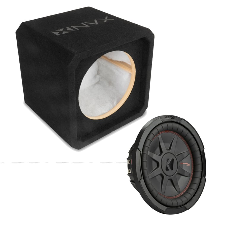 NVX NE101S w/ Kicker CWRT104 (48CWRT104) (Sold Individually) Image 1