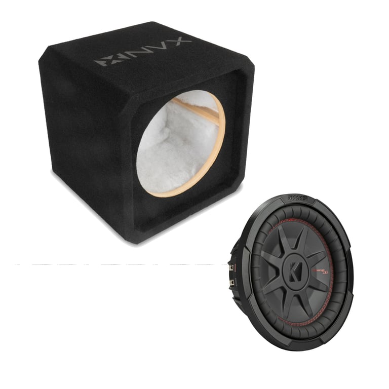 NVX NE101S w/ Kicker CWRT102 (48CWRT102) (Sold Individually) Image 1