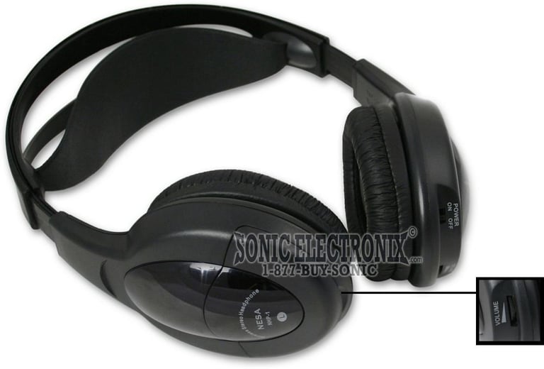 NESA Vision NHP-12 IR Headphone Pair Image 2
