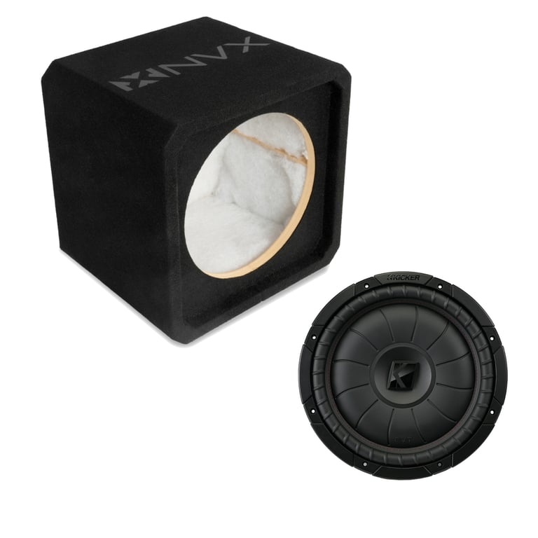 NVX NE121S w/ Kicker CompVT CVT124 (52CVT124) Image 1