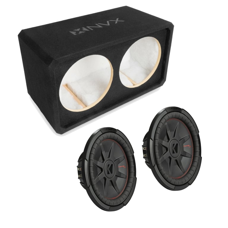 NVX NE122S w/ Kicker CWRT124 (48CWRT124) (Sold Individually) Image 1