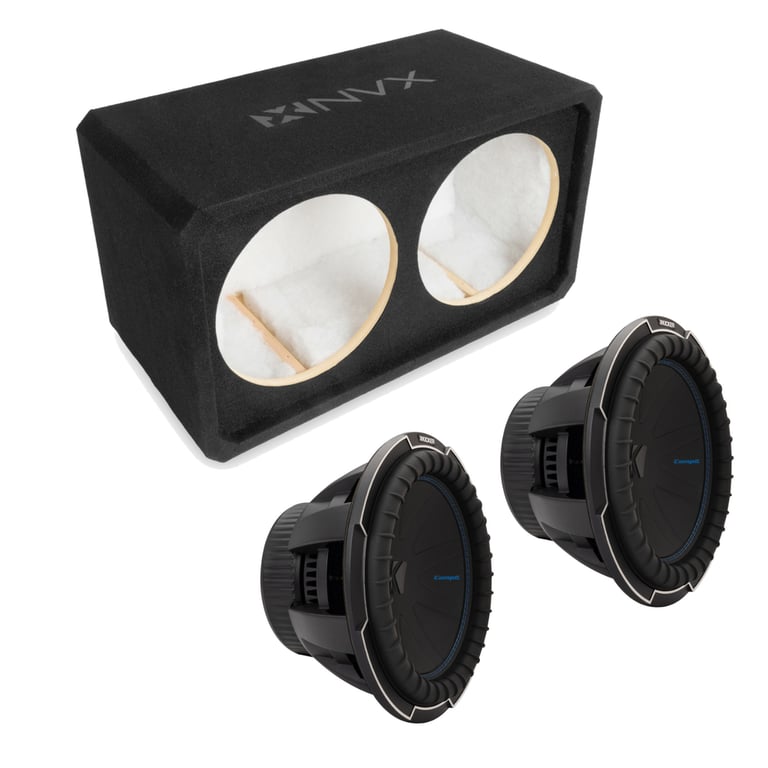 NVX NE122S w/ Kicker 51CWQ124 (Sold Individually) Image 1