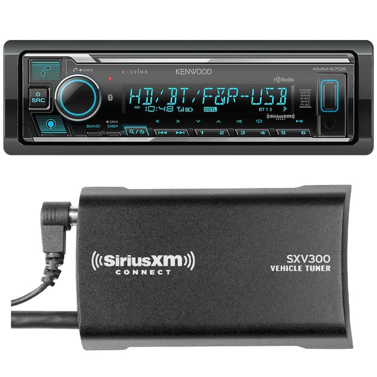 Kenwood eXcelon KMM-X705 Package with SiriusXM Tuner Image 1
