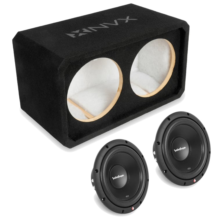 NVX NE102S w/ Rockford Fosgate Prime R2 R2D4-10 Image 1