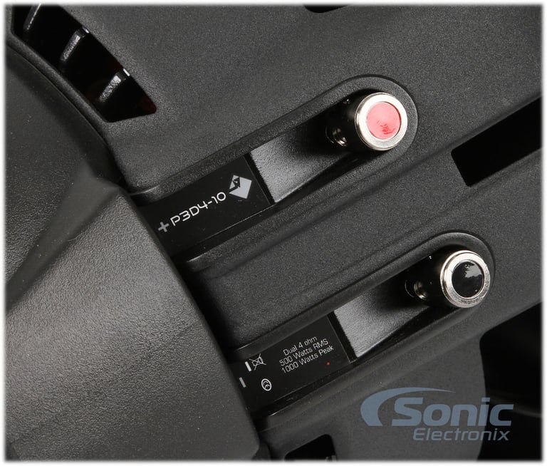 NVX NE101S w/ Rockford Fosgate Punch P3 P3D4-10 Image 13