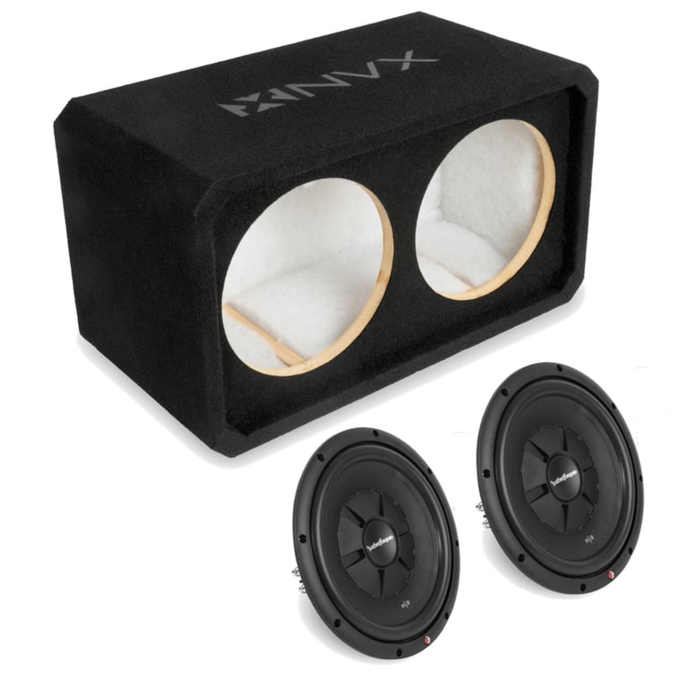 NVX NE102S w/ Rockford Fosgate Prime R2 R2SD4-10 Image 1