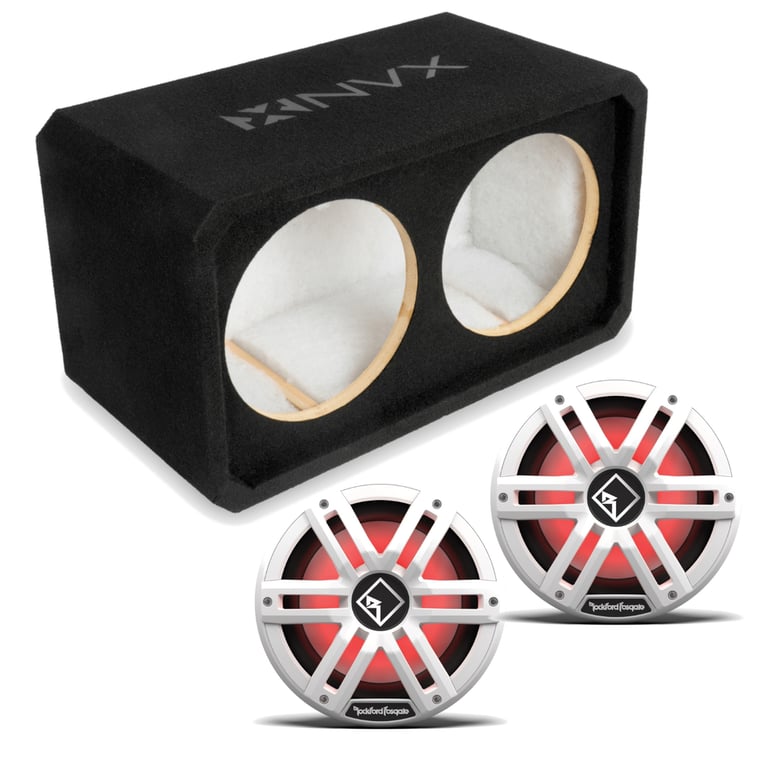 NVX NE102S w/ Rockford Fosgate M2D4-10S-G2 Image 1