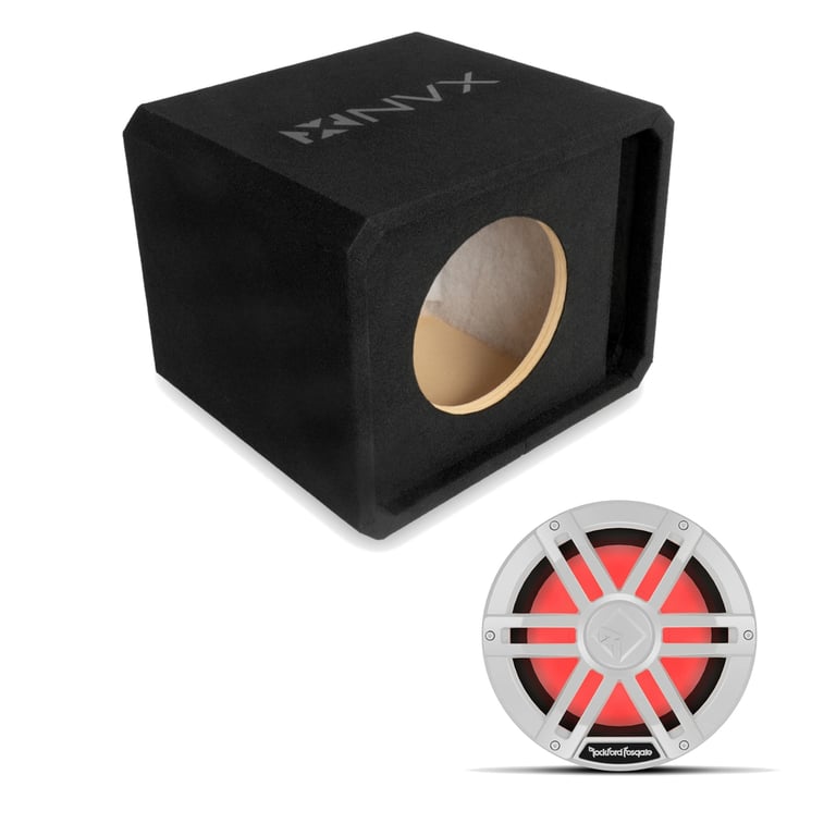 NVX NE101P w/ Rockford Fosgate M1D4-10 Image 1