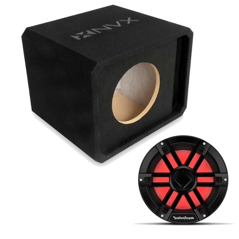 NVX NE101P w/ Rockford Fosgate M1D4-10B Image 1