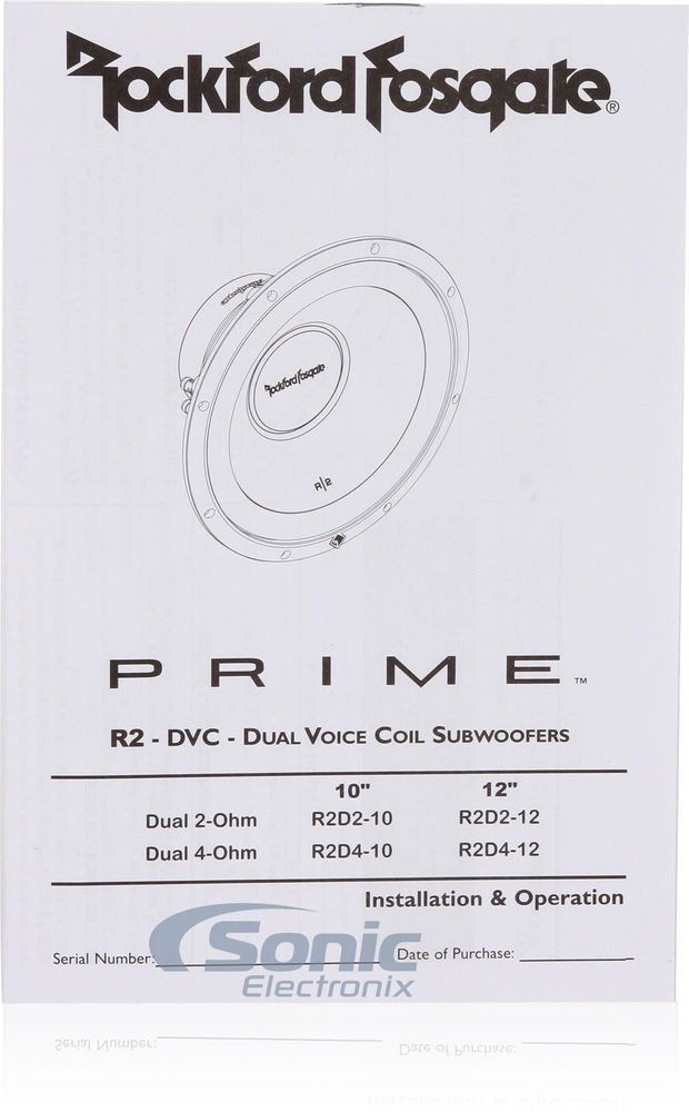 NVX NE102P w/ Rockford Fosgate Prime R2 R2D4-10 Image 10