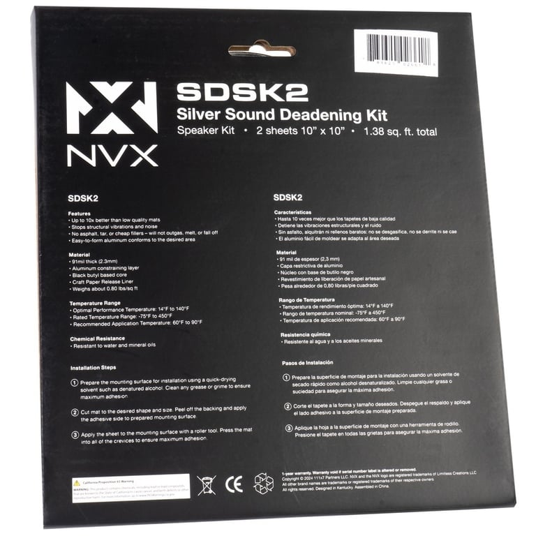 NVX Audio Upgrade Kit &ndash; NPKG212 Bass Package with 2 Pair 6.5" Speakers Image 23