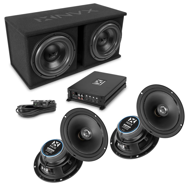 NVX Audio Upgrade Kit &ndash; NPKG212 Bass Package with 2 Pair 6.5" Speakers Image 1
