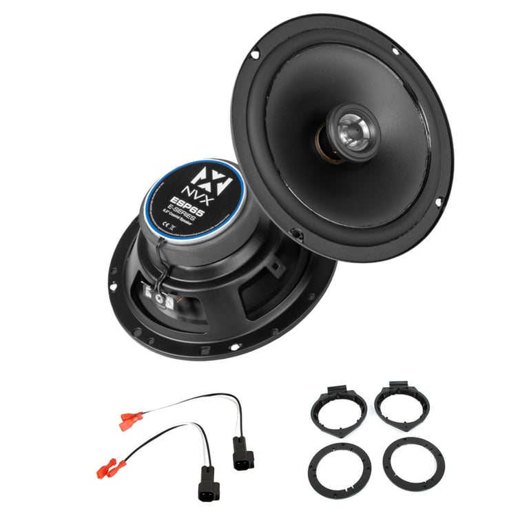 NVX E-Series Rear Speaker Upgrade Kit (Crew Cab) Image 1