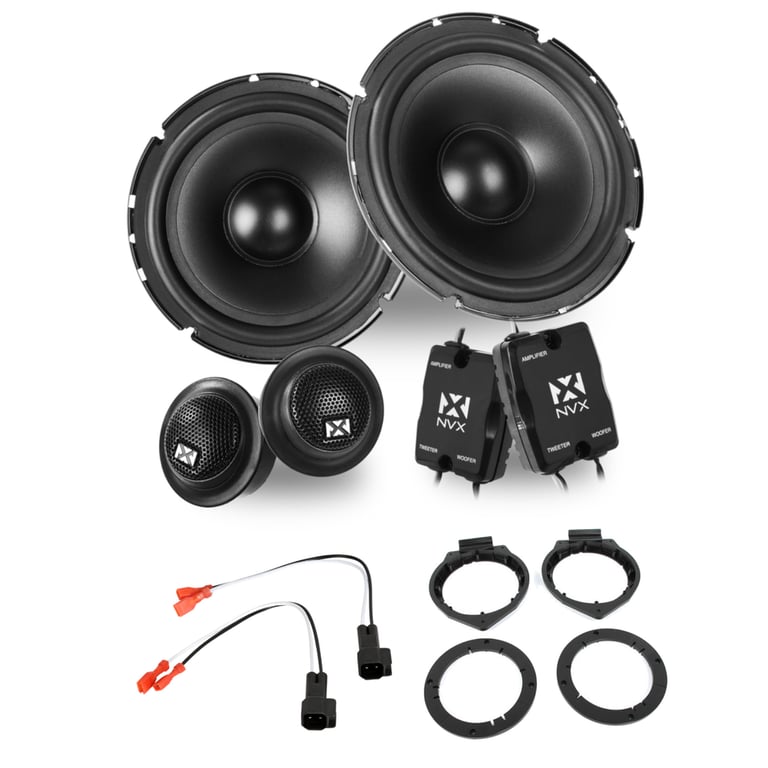 NVX E-Series Front Speaker Upgrade Kit (Crew & Double Cab) Image 1