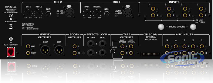 Rane MP-2016A Image 2