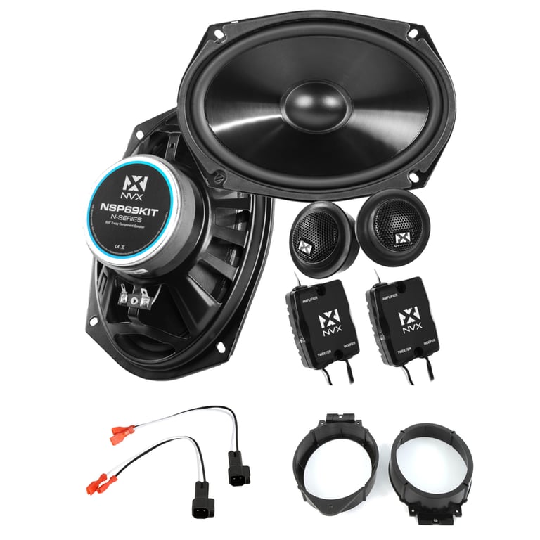 NVX E-Series Front Speaker Upgrade Kit (Crew Cab) Image 1