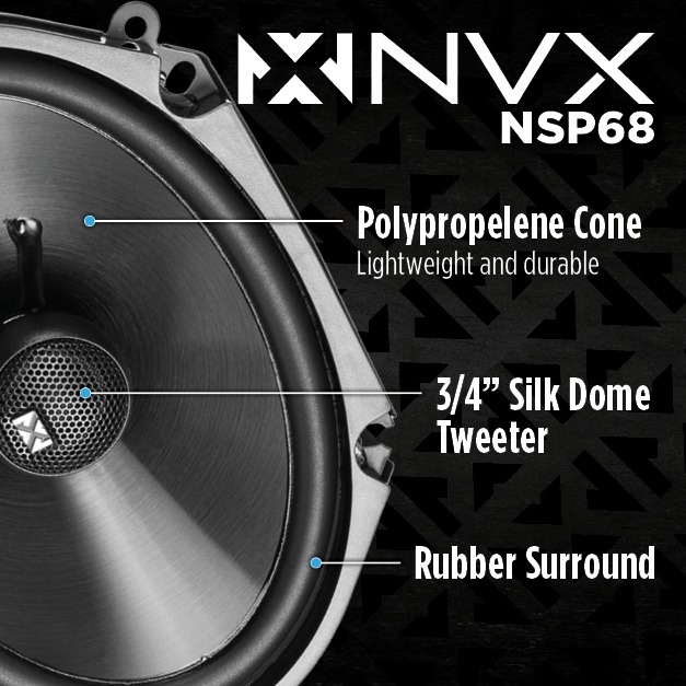 NVX N-Series Rear Speaker Upgrade Kit Image 8