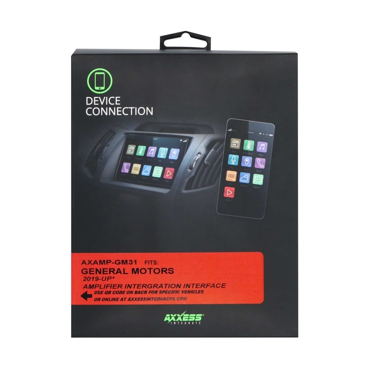 Axxess AXAMP-GM31 Wiring Interface Image 4