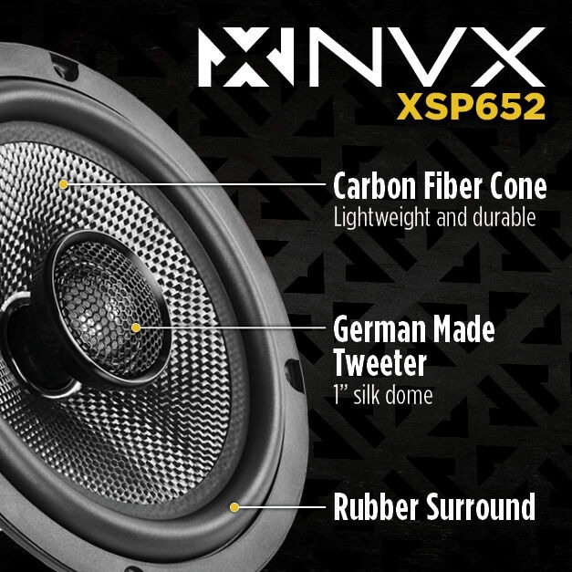 NVX X-Series Front Speaker Upgrade Kit Image 4