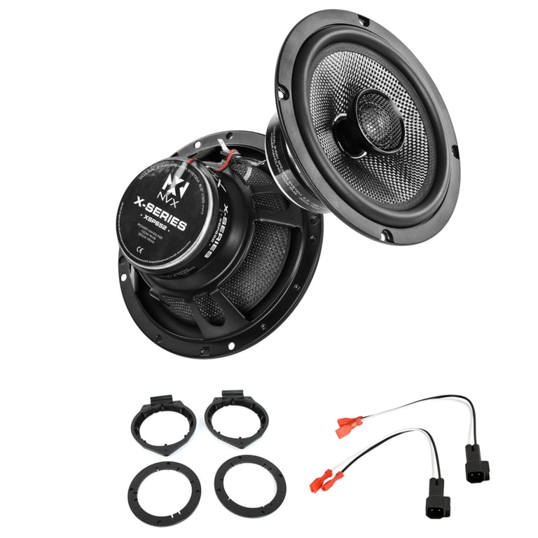 NVX X-Series Front Speaker Upgrade Kit Image 1