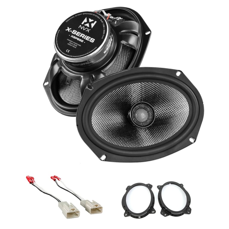 NVX X-Series Front Speaker Upgrade Kit Image 1
