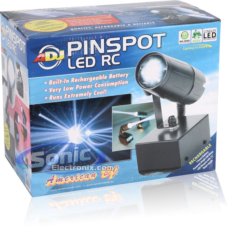 American DJ PINSPOT LED RC Image 9