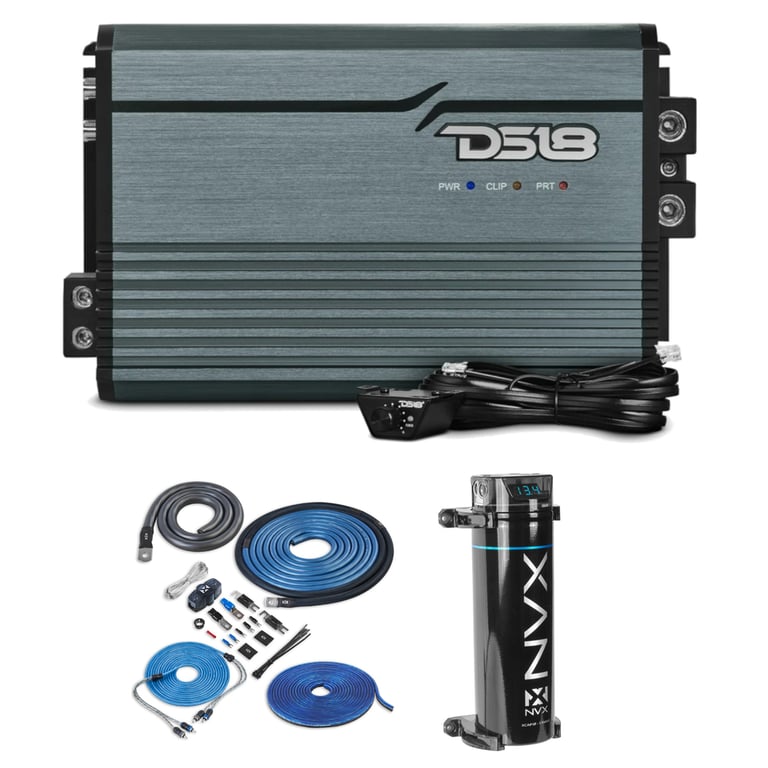 DS18 FRP-2.5K/TI + NVX XKIT02 w/ NVX XCAP1F Image 1