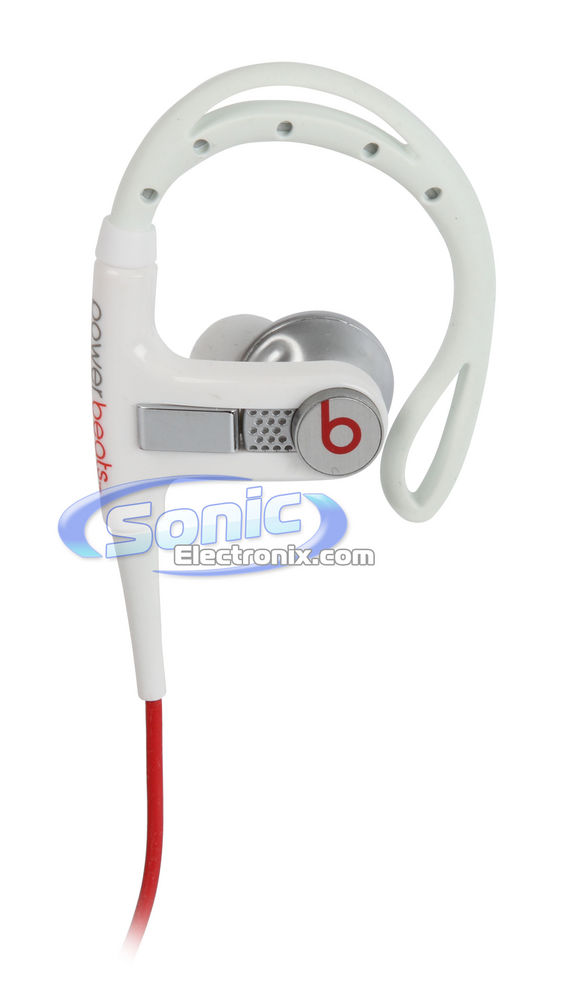 Monster PowerBeats By Dr. Dre (MH BTS IE LJ WH) White In-Ear Headphones Image 2