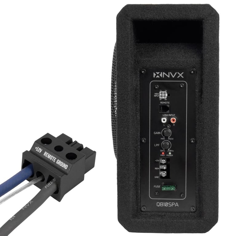 NVX Audio Upgrade Kit &ndash; QB10SPA with 2 Pair 6x9" Speakers Image 6
