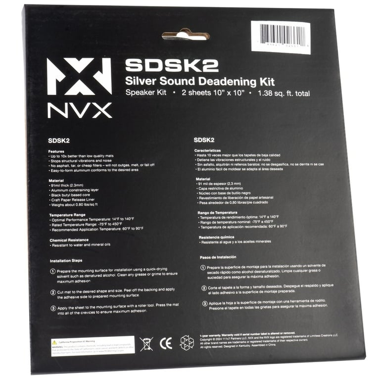 NVX Audio Upgrade Kit &ndash; QBSTA & Two Pair 6x9" Speakers Image 23