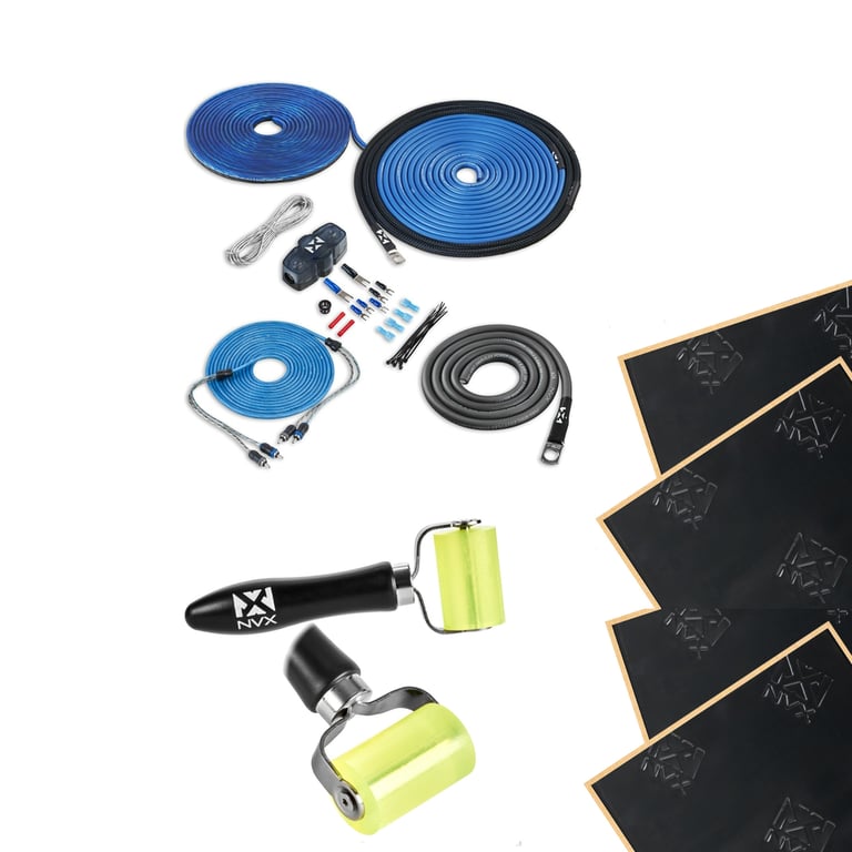 NVX Audio Upgrade Kit &ndash; QB10SPA with 2 Pair 6x9" Speakers Image 2