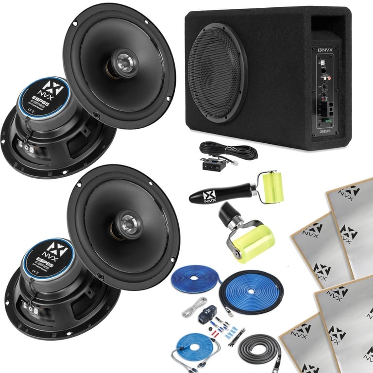 NVX Audio Upgrade Kit &ndash; QB10SPA with 2 Pair 6.5" Speakers Image 3