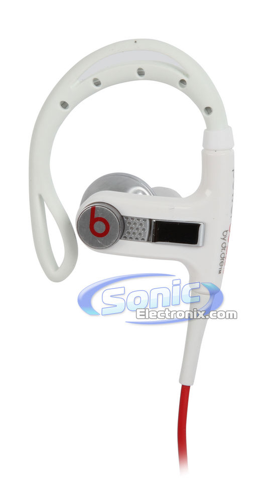 Monster PowerBeats By Dr. Dre (MH BTS IE LJ WH) White In-Ear Headphones Image 3