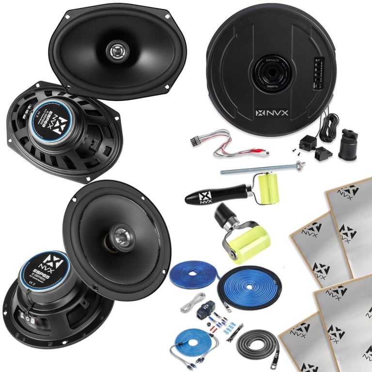 NVX Audio Upgrade Kit &ndash; QBSTA with 6.5" & 6x9" Speakers Image 3