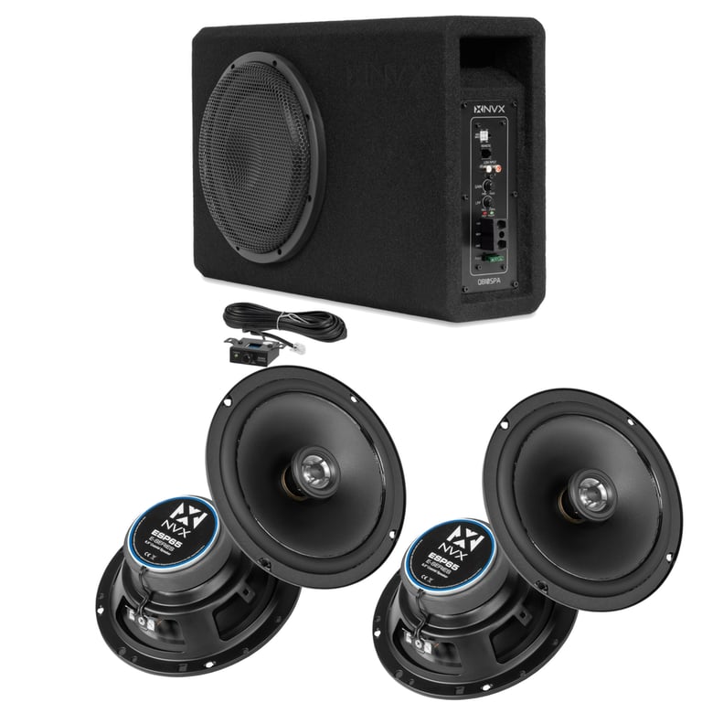 NVX Audio Upgrade Kit &ndash; QB10SPA with 2 Pair 6.5" Speakers Image 1