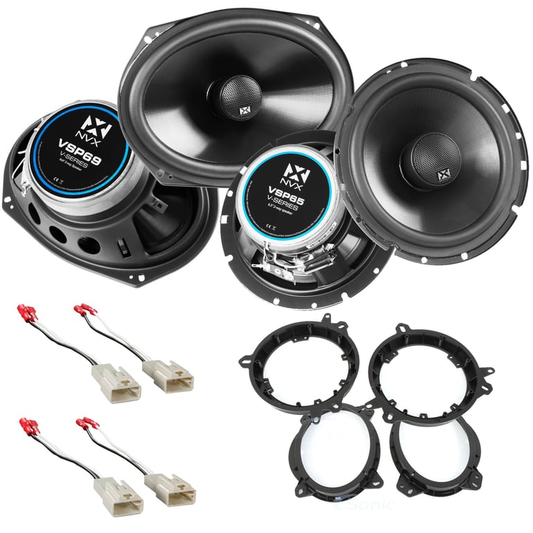 NVX V-Series Complete Speaker Upgrade Kit (Crew Cab) Image 1