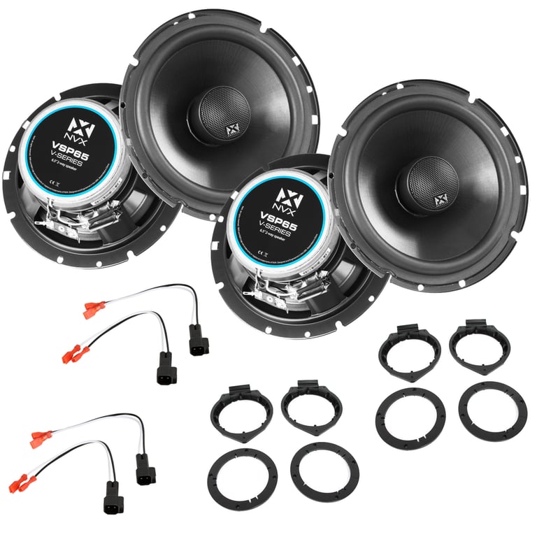 NVX V-Series Complete Speaker Upgrade Kit (Crew & Double Cab) Image 1