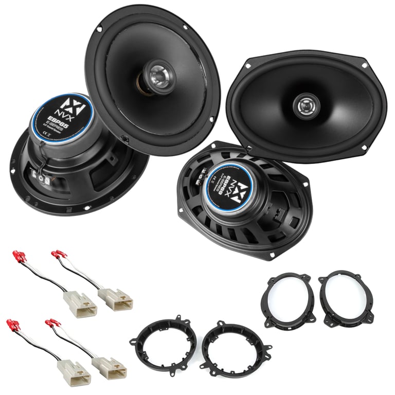 NVX E-Series Complete Speaker Upgrade Kit (Crew Cab) Image 1