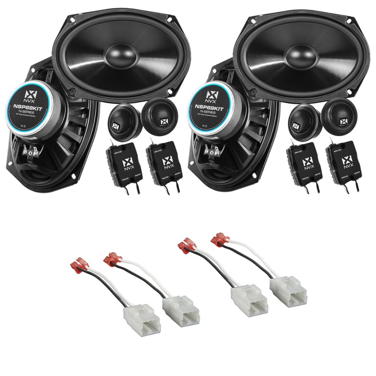NVX N-Series Complete Speaker Upgrade Kit (w/o Alpine) Image 1