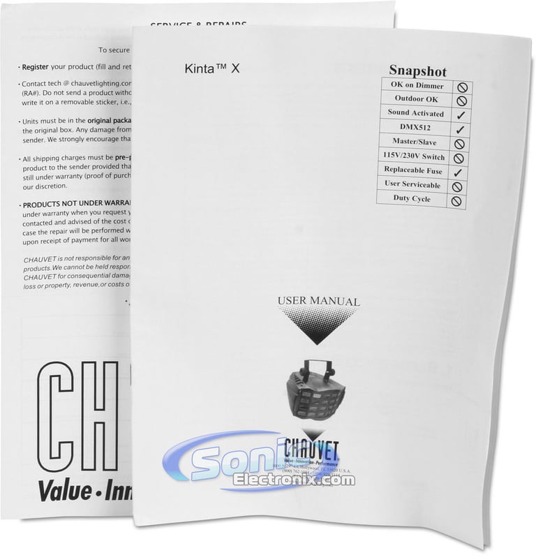 Chauvet Kinta X Image 8