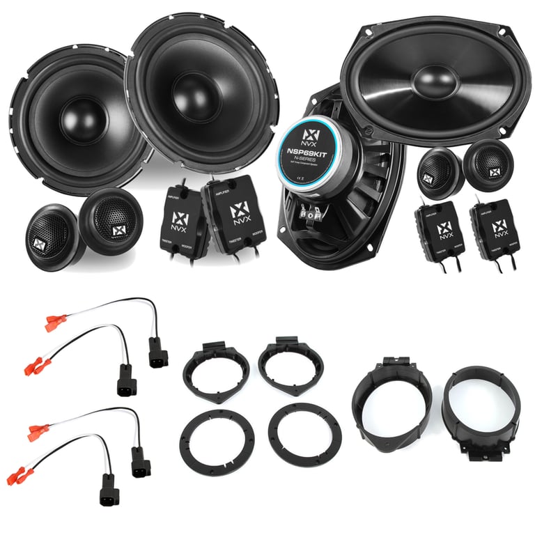 NVX N-Series Complete Speaker Upgrade Kit (Crew Cab) Image 1