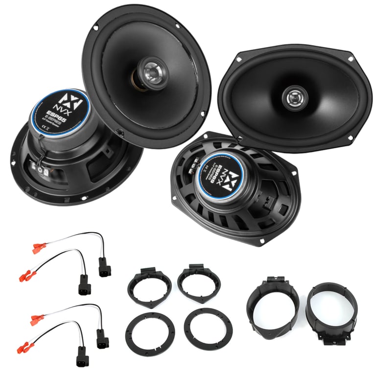 NVX E-Series Complete Speaker Upgrade Kit (Crew Cab) Image 1