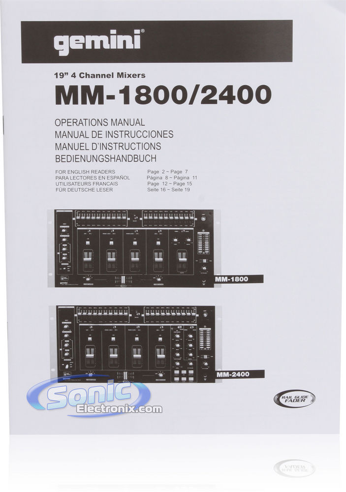 Gemini MM-2400 Image 7