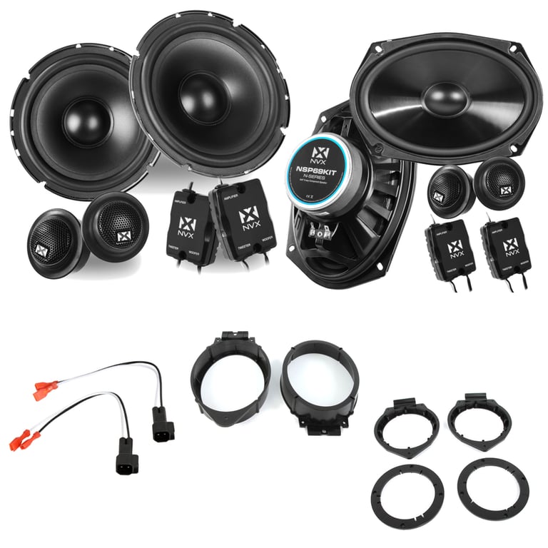 NVX N-Series Complete Speaker Upgrade Kit (Crew Cab) Image 1