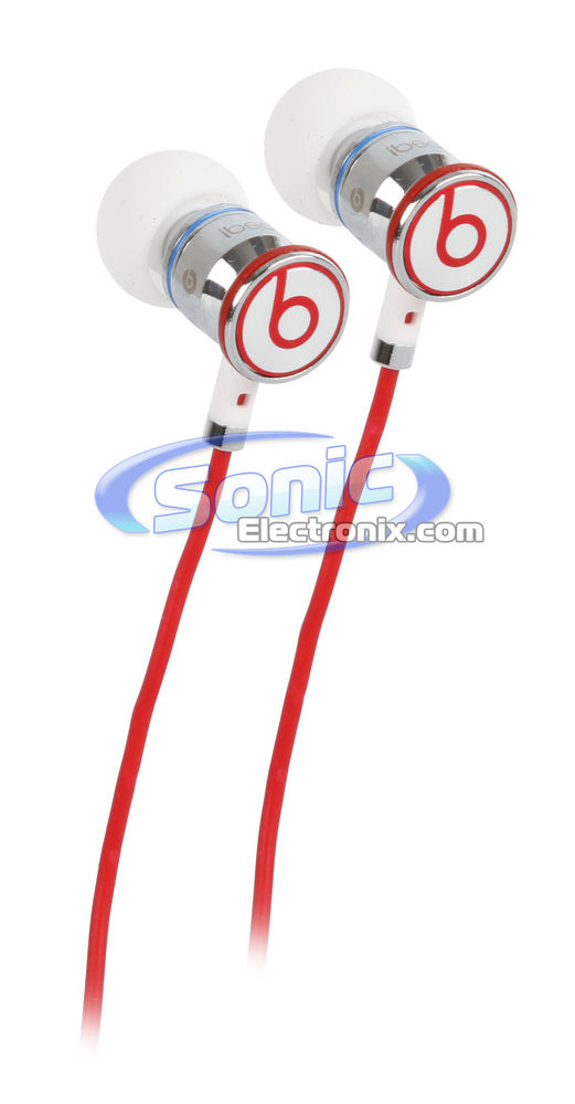 Monster Cable iBeats In-Ear Red Headphones (MH IBTS IE RD) Image 1