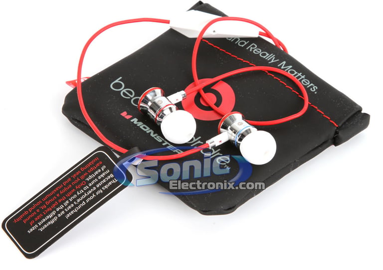 Monster Cable iBeats In-Ear Red Headphones (MH IBTS IE RD) Image 7