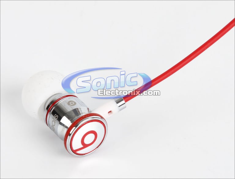 Monster Cable iBeats In-Ear Red Headphones (MH IBTS IE RD) Image 4