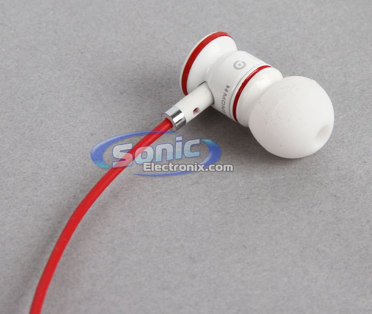Monster Cable iBeats In-Ear White Headphones (MH IBTS IE WH) Image 4