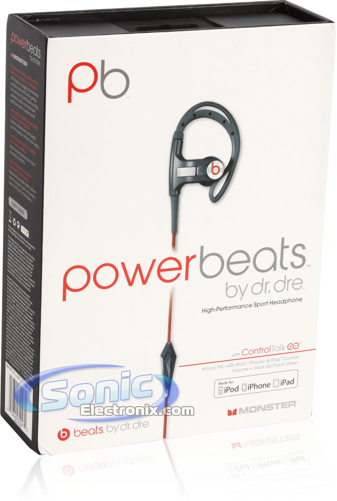 Monster Cable PowerBeats By Dr. Dre (MH BTS IE LJ BK) Image 14