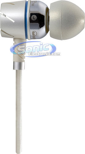 Monster Turbine Pearl High Performance In-Ear Headphones Speakers/Earbuds (Pearl White) Image 2